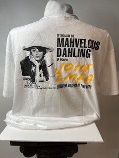 T Shirt  White - Mahvelous