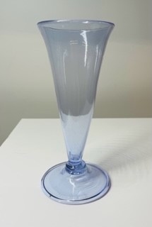 Glass Vase  Blue